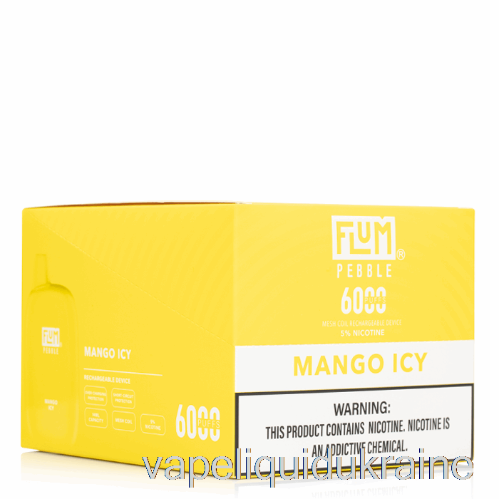 Vape Ukraine [10-Pack] Flum Pebble 6000 Disposable